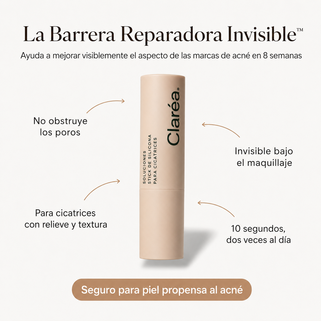 Claréa™ - Barrera de reparación invisible para cicatrices de acné